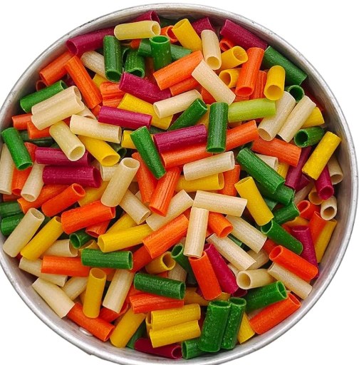 Fryum pipe coloured 200g