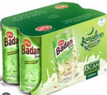 Badam drink cardamom 6 pack