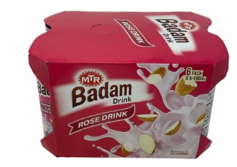 Badam rose drink 6 pack