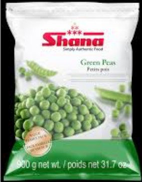 Shana Green Peas - 900g