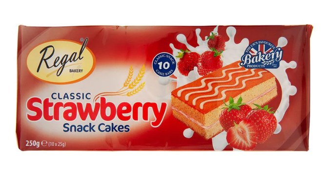 Snack cakes 250g