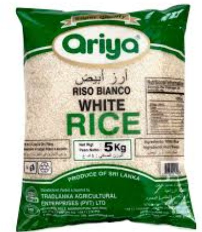 White rice 5kg