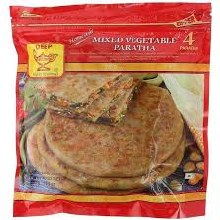 Vegetable Paratha 4pc
