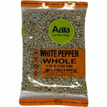Whilte Pepper Whole  100g