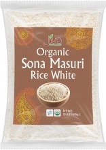 Sona Masoori Rice Organic White  10lbs