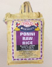 Ponni Raw Rice 10lbs