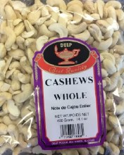 Cashew whole 400g