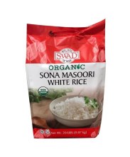 Sona Masoori Organic  20lb