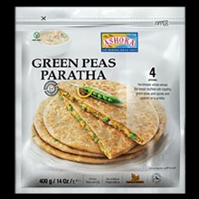 Green Peas Paratha 4pcs 4pcs