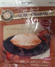 Uncooked Roti  12pcs