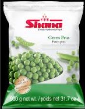 Shana Green Peas - 900g