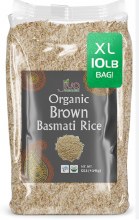 Org Brown basmati rice 10lbs