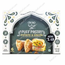Puff Pastry Potato & Onion  6ct