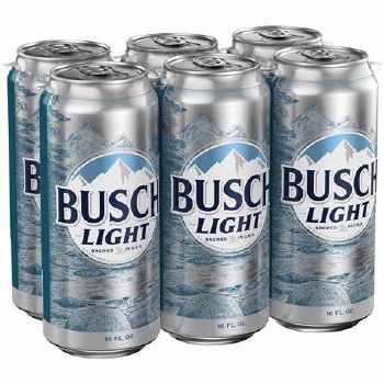 BUSCH LIGHT 6 PK CAN