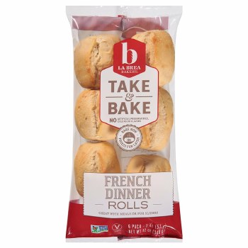 LA BREA FRENCH DINNER ROLL 6 CT.