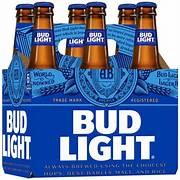 BUD LIGHT 6 PK BTLS