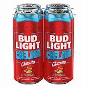 BUD LIGHT CHELADA 4 PK CAN