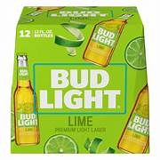 BUD LIGHT LIME 12 PK BTLS