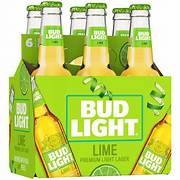 BUD LIGHT LIME 6 PK BTLS