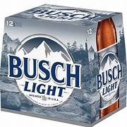 BUSCH LIGHT 12 PK BTL