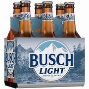 BUSCH LIGHT 6 PK BTL