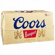 COORS BANQUET 15 PK PINT