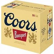 COORS BANQUET 30 PK CAN