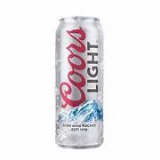 COORS LIGHT 24 OZ CAN