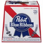 PABST BLUE RIBBON 12 PK BTL