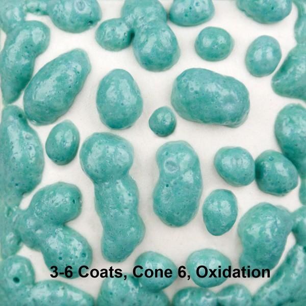 SW463 -  Turquoise Moon Rocks Glaze, Cone 5-10, Pint