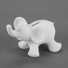 21678 - Cute Elephant Bank      6.5"L x 4"W x 4.5"H