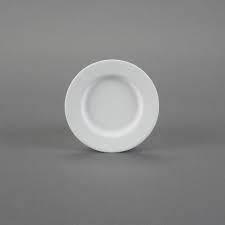 21765 - Rimmed Dessert Plate     6"Dia. x 0.75"H