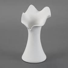 21780 - Med. Free Form Vase      3.25"L x 4"W x 8"H