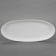 21783 - Oval French Bread Plate      21"L x 1"H
