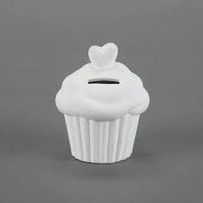 29049 - Cupcake Bank      3.5"Dia. x 4.25"H