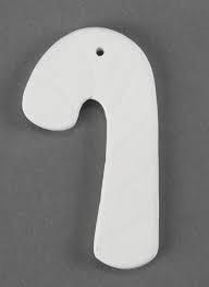 31983 - Candy Cane Ornament      4"L x 2.25"W x 0.25"H