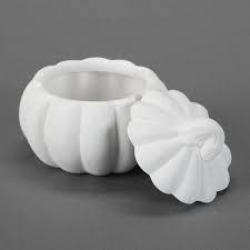32850 - Sm. Pumpkin Box      4.75"Dia. x 4"H