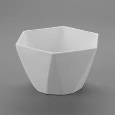 35381 - Med. Geometric Bowl     8"Dia. x 7"W x 4.5"H