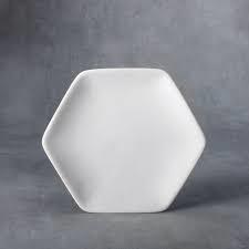 37472 - Honeycomb Dinner Plate     10"L x 8.75"W x 7/8"H
