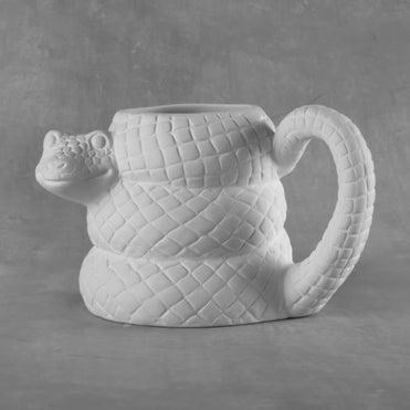 38120 - Snake Mug (12oz)     3"Dia. x 6"W x 3.75"H