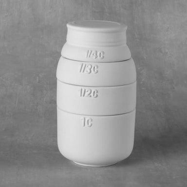 38253 - Mason Jar Measuring Cups (8oz)     3.5"Dia. x 6.5"H