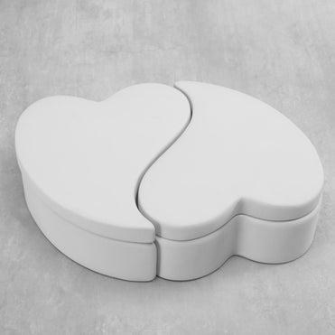 38559 - Joining Heart Boxes (2/set)     7"L x 5"W x 2"H