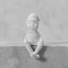 38567 - Sitting Elf     3"L x 3"W x 7.5"H