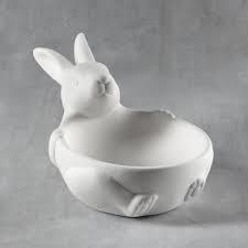 CCX3140 - Bunny Bowl 5-1/4"W x 8-1/2"W x 4-1/2"H