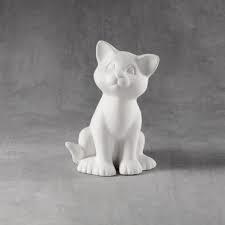 CCX525 - Sitting Kitty  3"L x 5-1/2"H