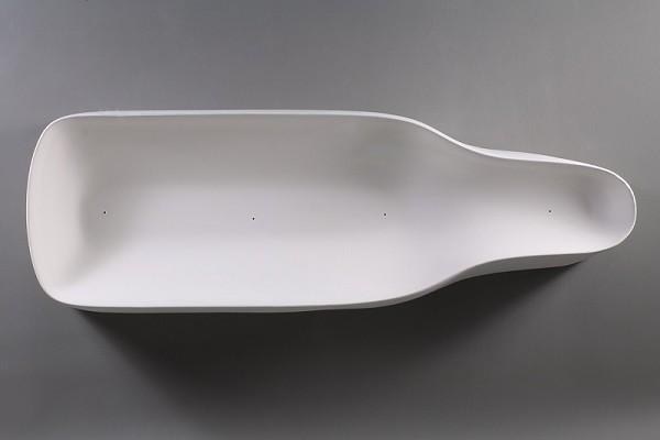 GM29 - Large Plain Wine Bottle Slump