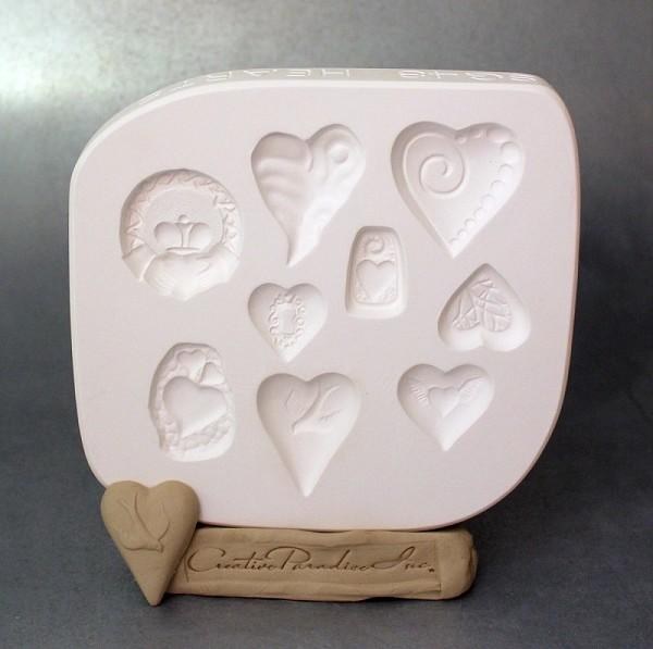 SG48 Hearts O'Clay Sprig Mold