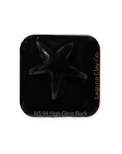 MS-94  High Gloss Black  Cone 5/6, *Dry*
