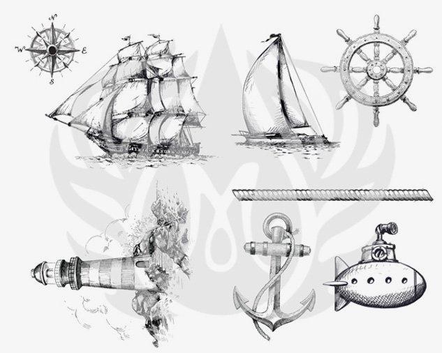 DSS0100 - Nautical Designer Silkscreen