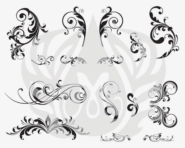 DSS-0103 - Flourishes Designer Silkscreen